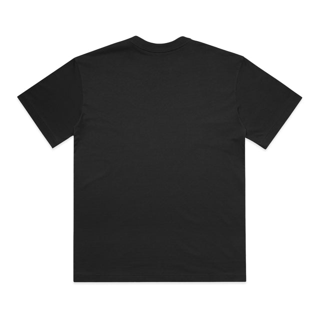 ACID Heavyweight Box Tee in Black, back