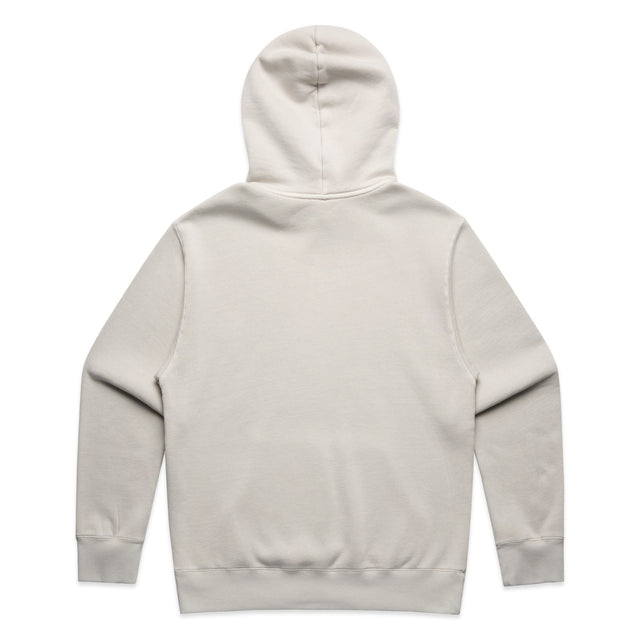 ACID Faded Relaxed Hoodie in Faded Bone, back