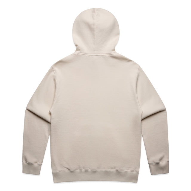 ACID Faded Relaxed Hoodie in Faded Ecru, back
