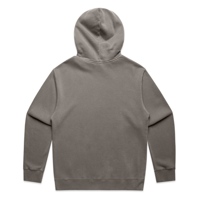 ACID Faded Relaxed Hoodie in Faded Grey, back