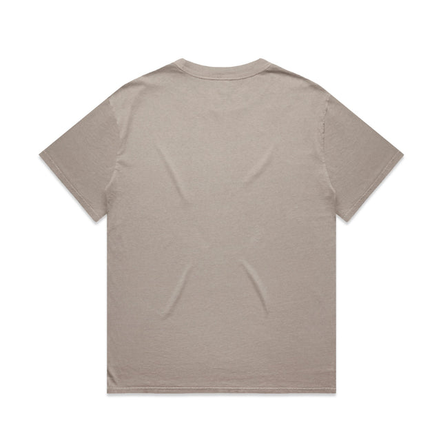 ACID Heavyweight Faded Tee in Faded Mushroom, back