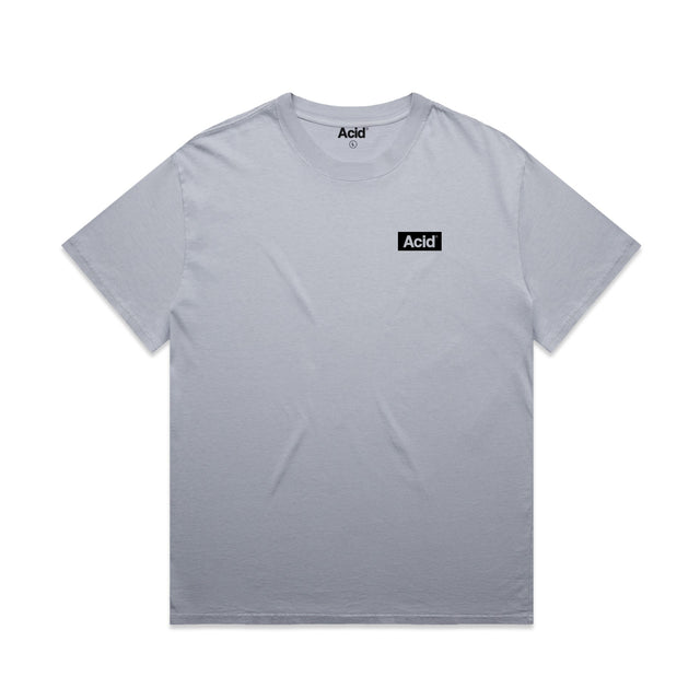 ACID Heavyweight Faded Tee in Faded Powder, front