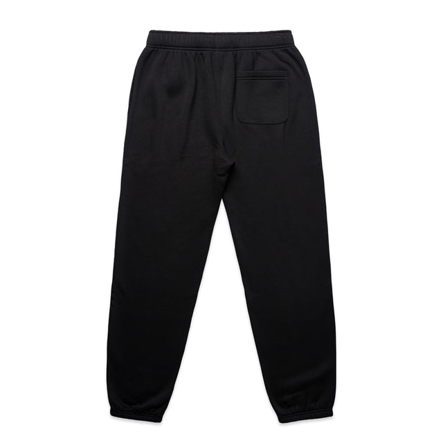 ACID Relaxed Fleece Joggers in Black, back