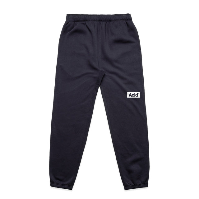 ACID Relaxed Fleece Joggers in Ink Blue, front