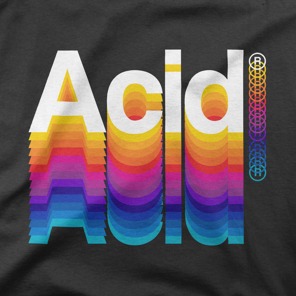 Retro Acid Logo TShirt Unisex Cotton TShirt Acid Clothing ACID®