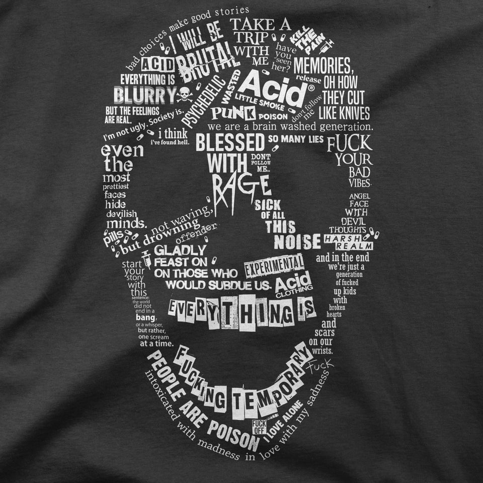 Grunge - Printed T-Shirt Detail