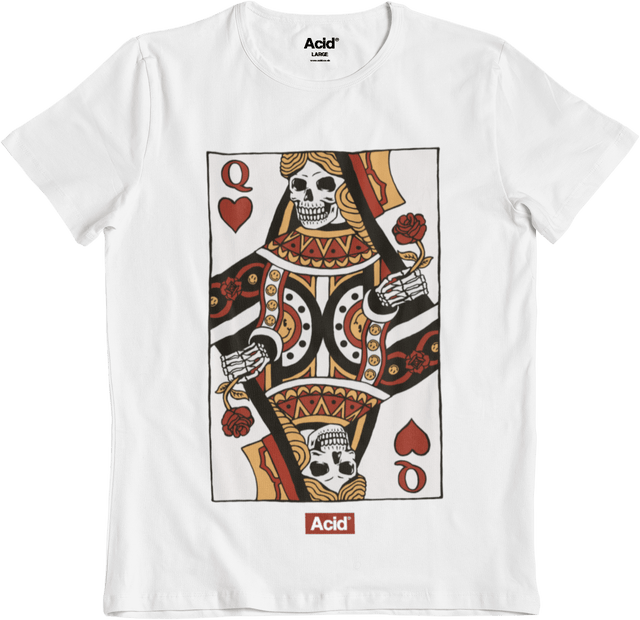 ACID Skull Queen unisex t-shirt, view 5