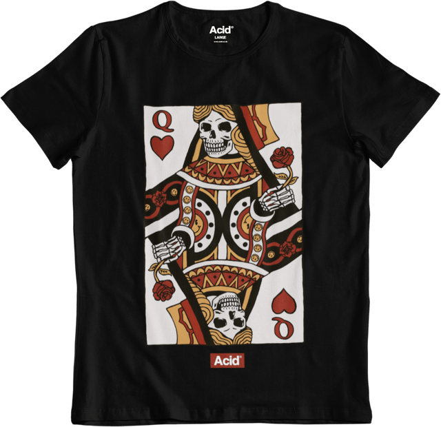 ACID Skull Queen unisex t-shirt, view 6