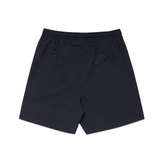 ACID Lightweight Active Shorts in Ink Blue, back