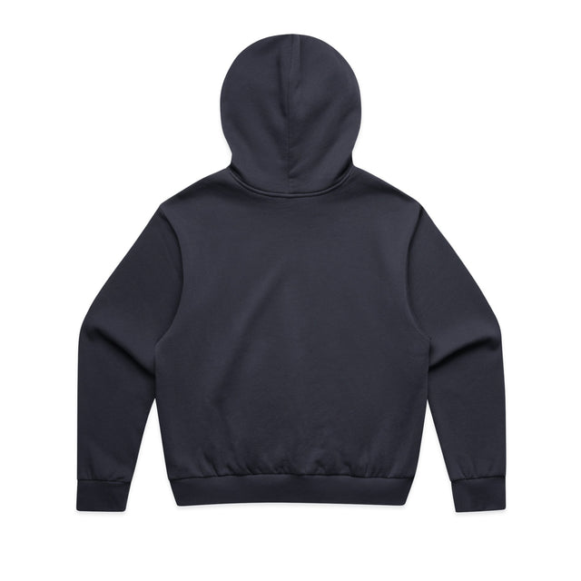 ACID Heavyweight Box Hoodie in Ink Blue, back