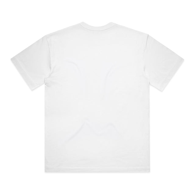 ACID Heavyweight Box Tee in White, back