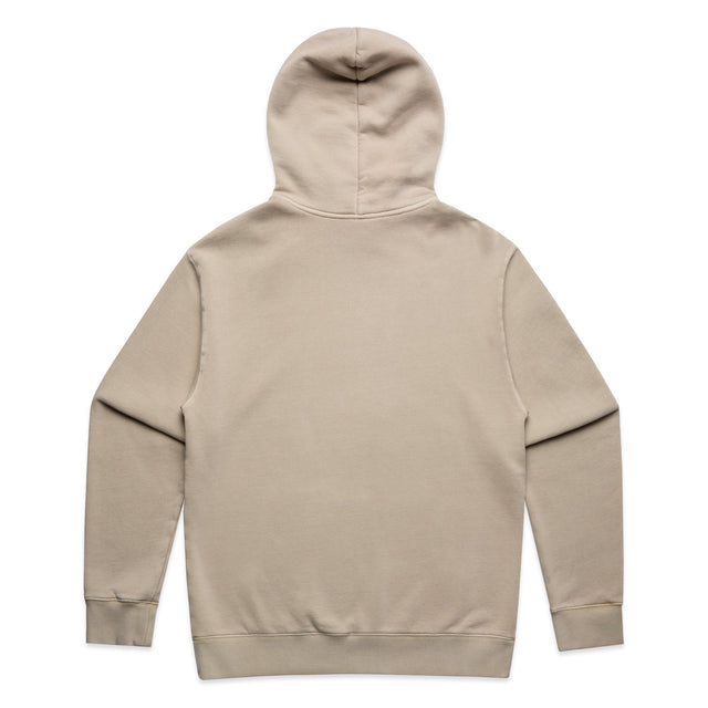 ACID Faded Relaxed Hoodie in Faded Taupe, back