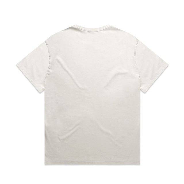 ACID Heavyweight Faded Tee in Faded Bone, back