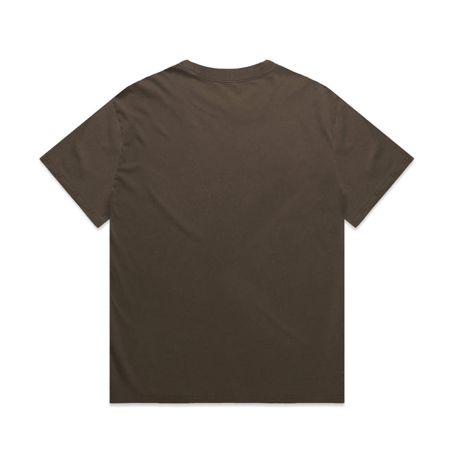 ACID Heavyweight Faded Tee in Faded Brown, back
