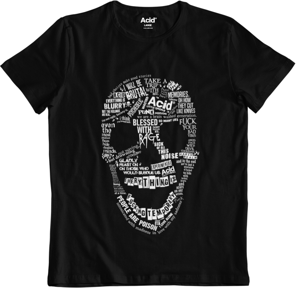 Grunge Skull Acid T-Shirt
