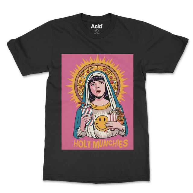 ACID Holy Munchies unisex t-shirt, back view