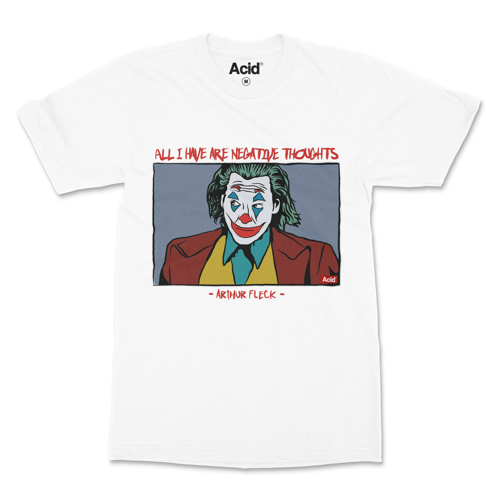 Joker White - Printed T-Shirt
