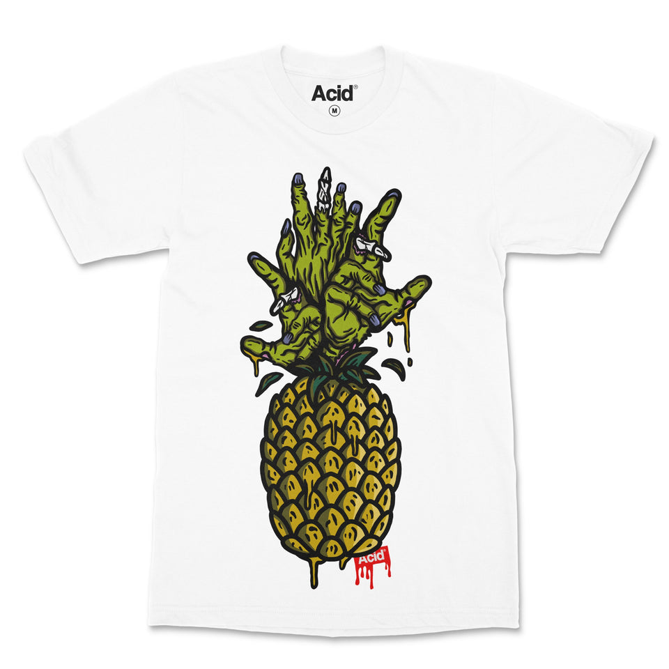 Zombie Pineapple - Printed T-Shirt