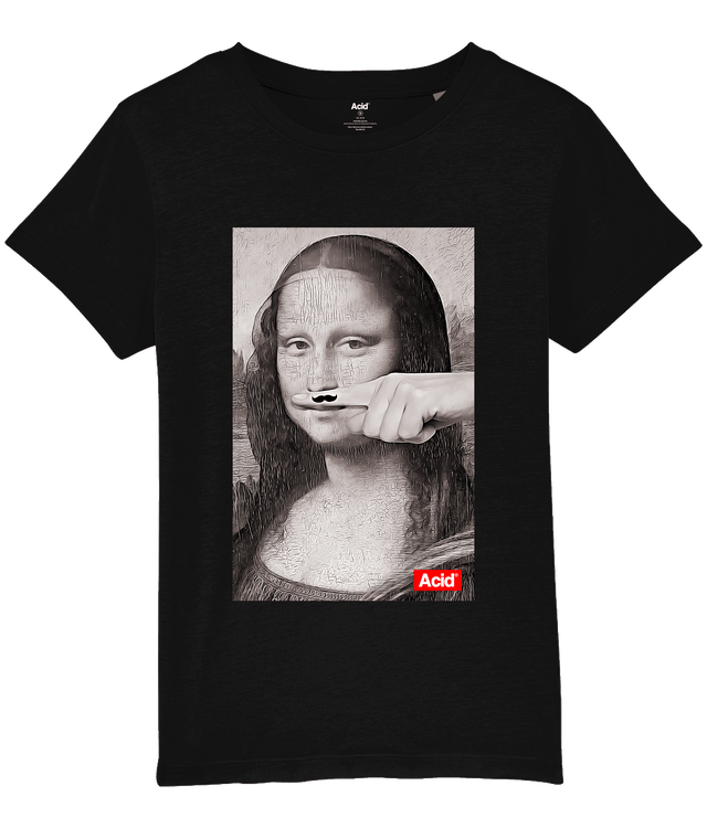 ACID Mona Lisa kids t-shirt, front view